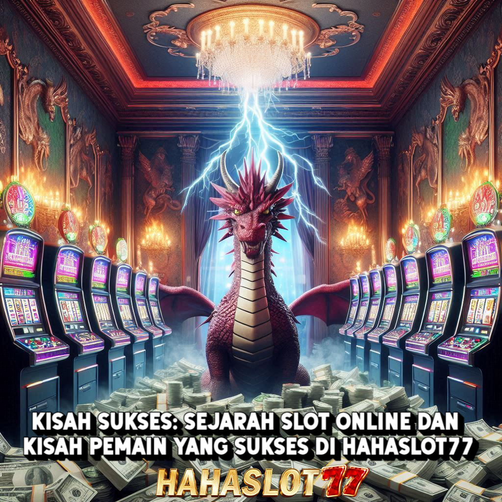 Kisah Sukses: Sejarah Slot Online dan Kisah Pemain yang Sukses di Hahaslot77